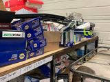 many boxes and boxes on the shelves in the warehouse