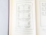 an open book with a drawing of a map on it