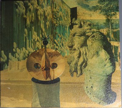 a picture of a painting of a man with a hat on his head