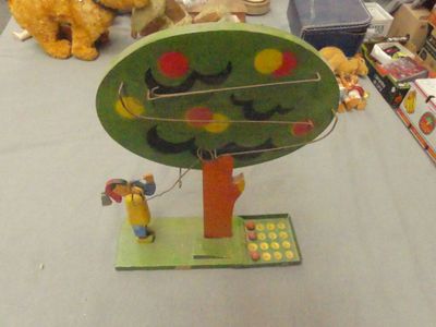 Jeu du pommier en bois et métal, loterie avec billes, belle …