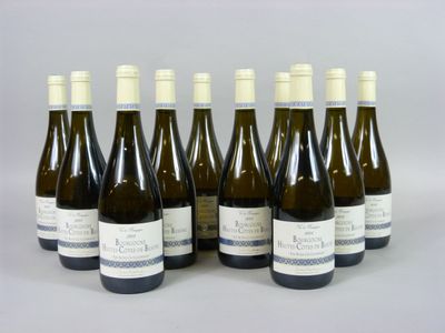 * 11 Bouteilles Hautes Côtes de Beaune " En Bois Guillemin",…