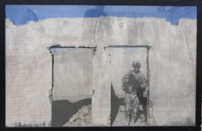 Ecole du XXème siècle Sans titre, militaire US