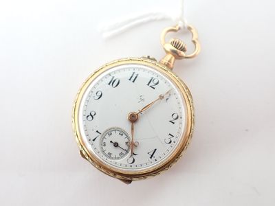 LIP montre de col, boitier et coque intérieure or, poids 19,1gr tel, c - Photo 1