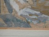 une image d'un tableau sur le mur d'un bâtiment