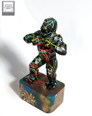 Sculpture - Pop Art - OEuvre d'art unique représentant un go…