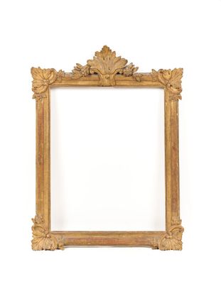 an image of a gold frame on a white background
