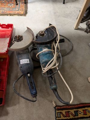 Deux disqueuses BOSCH et MAKITA - Photo 1