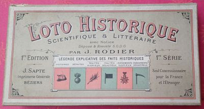Lotto : histoire, science et littérature, par J. Rodie