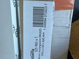 a box with a label on it sitting on a table