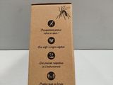 a cardboard box with a picture of a mosquito on it