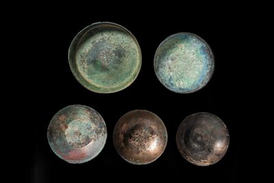 Collection DE Bols EN Bronze DE LA Periode Grecque