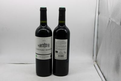 2015 Ch MAMIN, Graves rouge BIO, 6 Blles