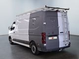 an image of a van parked in a room