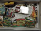 a box full of old toys that are in a box