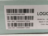 the back of a box with a barcode on it sitting on a table
