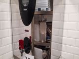 a picture of a bathroom with a sink and a mirror