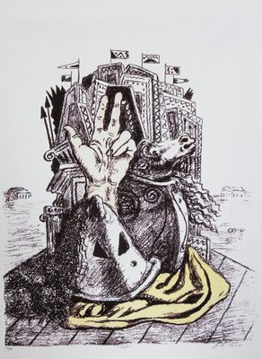 an image of a drawing of a woman sitting on top of a chair