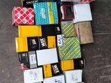 a pile of assorted items on the floor