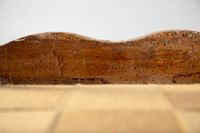 Paire de fauteuils à dossier plat en bois relaqué blanc rech… (photo 2)