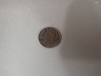 Napoléon III - Monnaie satirique sur module 5 centimes. A/ "…