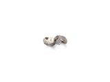 une image représentant une bague en argent sertie d'une perle et d'un diamant
