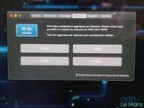 a computer screen with a message on it