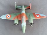 a toy airplane that is sitting on a table