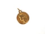 l'image d'une pièce d'or sur laquelle figure le visage d'une femme