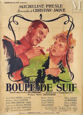 french movie poster for the film bout de suff