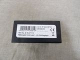 a close up of a cell phone battery with a barcode on it