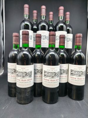 12 Bts CHATEAU FRANC MAYNE(TLB a mieux,ela,elt) GC Saint Emi…