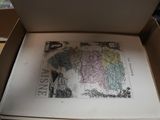 a box that has a map inside of it
