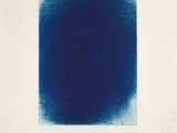 une image représentant un carré bleu sur fond blanc