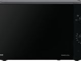 a close up of a microwave oven on a white background