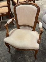 Fauteuil cabriolet de style Louis XV