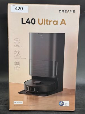 the box of the l40 ultra a is open on the table