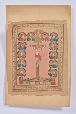 Garnier Allabre Imagerie Populaire à Chartres : "Priez pour …