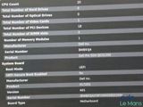 a lot of information on the display of a computer