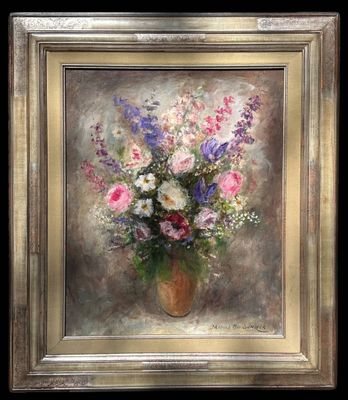 Jacques Michel G. DUNOYER (1933-2000) Nature morte au bouque…
