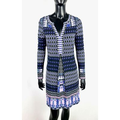 HALEBOB. Robe courte manches longues en polyester stretch à …