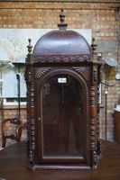 Grande niche antique - à 1 porte - H : 140 cm largeur : 73 c…