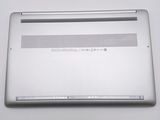 the back of a laptop computer with the bottom panel missing