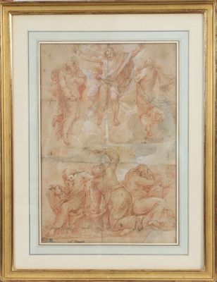 an image of a drawing of a group of people on a beach