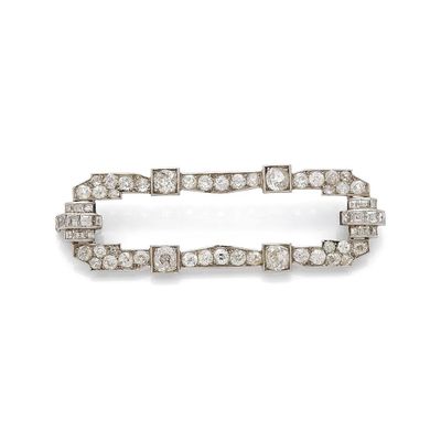 an art deco diamond bracelet