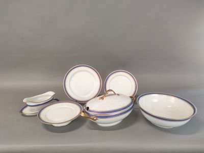 a close up of a group of bowls and bowls on a table