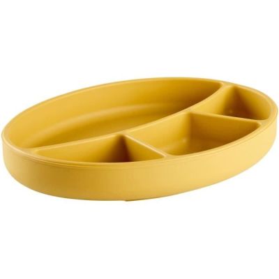 564 / Assiette ventouse - THERMOBABY - Jaune Miel - Si…