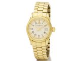 Montre-bracelet Rolex pour femme en or 18 carats, à remontage automatique, avec calendrier