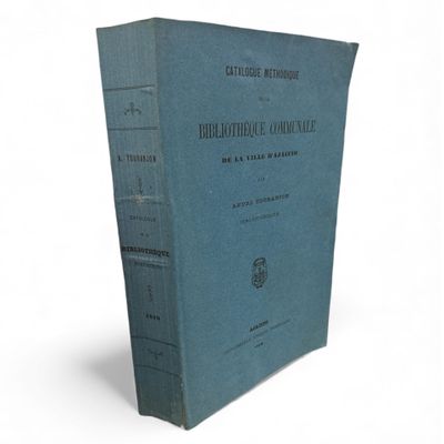[TOURANJON André] Catalogue méthodique de la bibliothèque d'… - Photo 1