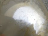 a dirty pan with a lot of food inside of it