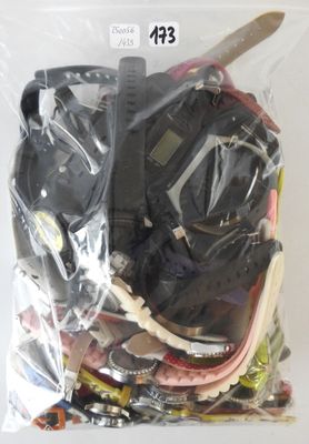 a bag of assorted items in a plastic bag